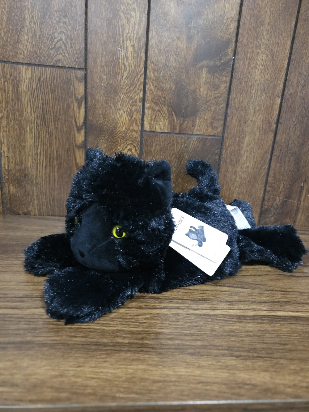 NWT Warmies Weighted Black Cat Heat Chill Plush Toy Microwaveable Comfort